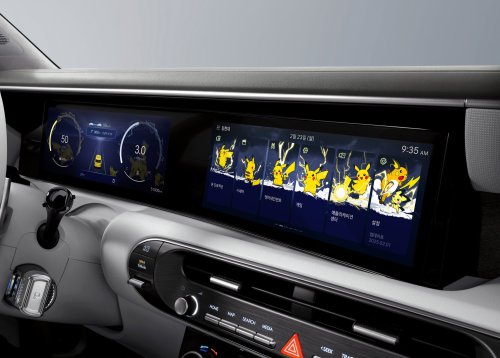 Hyundai partners with Pokémon Korea for themed display packages for its vehicle infotainment system