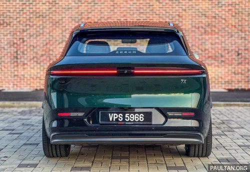 2026 Zeekr 7X facelift on display in Beijing – now 900V system; up to 795 PS, 802 km CLTC; from RM133k