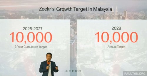 Zeekr, Zeekr Malaysia sold 2,560 units in 2025, aiming for 10k by 2028 – big growth powered by CKD 7X in late-2027?