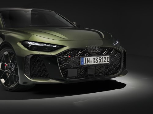 2026 Audi RS5 – 639 PS PHEV über sedan/wagon; 0-100 km/h 3.6 secs, 84 km EV range, up to 2,370 kg