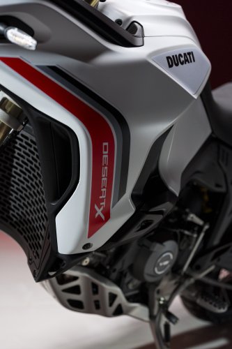 2026 Ducati DesertX updated, new chassis, TFT screen