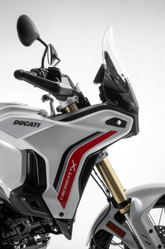 2026 Ducati DesertX updated, new chassis, TFT screen