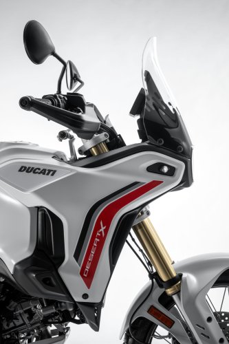 2026 Ducati DesertX updated, new chassis, TFT screen
