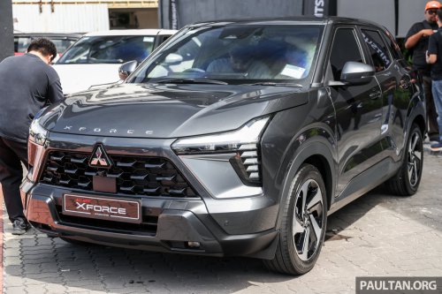 2026 Mitsubishi Xforce previewed in Malaysia – CKD; RM110k-RM120k est; 1.5L NA, CVT; launch in April
