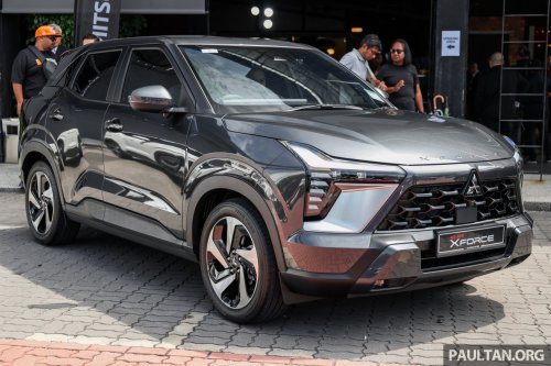 2026 Mitsubishi Xforce previewed in Malaysia – CKD; RM110k-RM120k est; 1.5L NA, CVT; launch in April