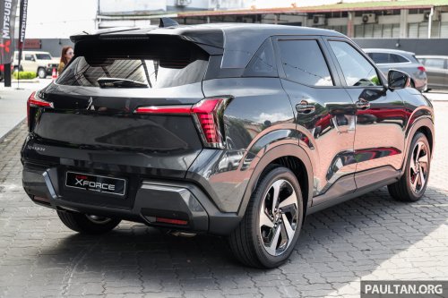 2026 Mitsubishi Xforce previewed in Malaysia – CKD; RM110k-RM120k est; 1.5L NA, CVT; launch in April