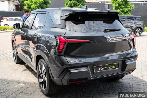 2026 Mitsubishi Xforce launched in Malaysia – CKD; 1.5L NA; priced fr RM110k; RM5k rebate until April 12