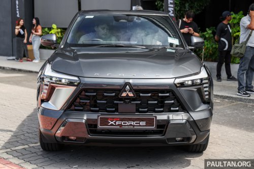 2026 Mitsubishi Xforce previewed in Malaysia – CKD; RM110k-RM120k est; 1.5L NA, CVT; launch in April
