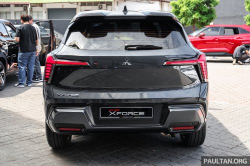 2026 Mitsubishi Xforce previewed in Malaysia – CKD; RM110k-RM120k est; 1.5L NA, CVT; launch in April