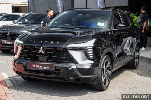 2026 Mitsubishi Xforce launched in Malaysia – CKD; 1.5L NA; priced fr RM110k; RM5k rebate until April 12