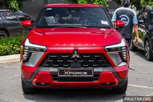 2026 Mitsubishi Xforce launched in Malaysia – CKD; 1.5L NA; priced fr RM110k; RM5k rebate until April 12
