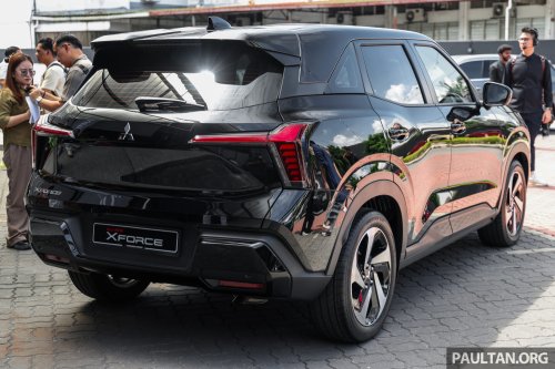 2026 Mitsubishi Xforce launched in Malaysia – CKD; 1.5L NA; priced fr RM110k; RM5k rebate until April 12