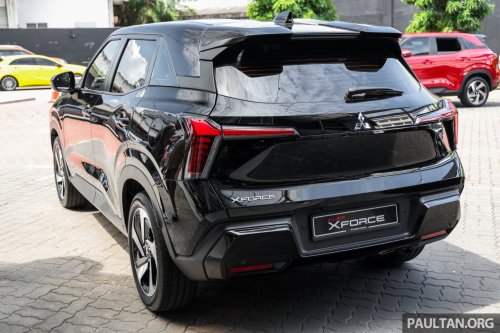 2026 Mitsubishi Xforce previewed in Malaysia – CKD; RM110k-RM120k est; 1.5L NA, CVT; launch in April