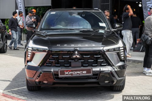 2026 Mitsubishi Xforce previewed in Malaysia – CKD; RM110k-RM120k est; 1.5L NA, CVT; launch in April