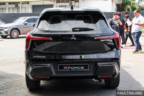 2026 Mitsubishi Xforce previewed in Malaysia – CKD; RM110k-RM120k est; 1.5L NA, CVT; launch in April