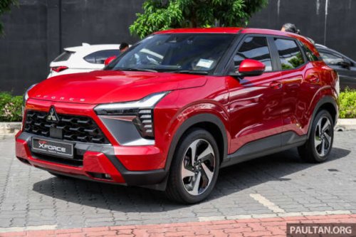 2026 Mitsubishi Xforce previewed in Malaysia – CKD; RM110k-RM120k est; 1.5L NA, CVT; launch in April