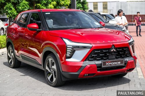 Mitsubishi, Mitsubishi Xforce bookings cross 1,000 units before April launch – RM5k rebate extended to next 1k buyers