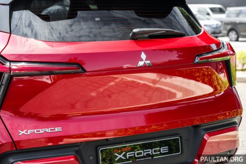 2026 Mitsubishi Xforce launched in Malaysia – CKD; 1.5L NA; priced fr RM110k; RM5k rebate until April 12