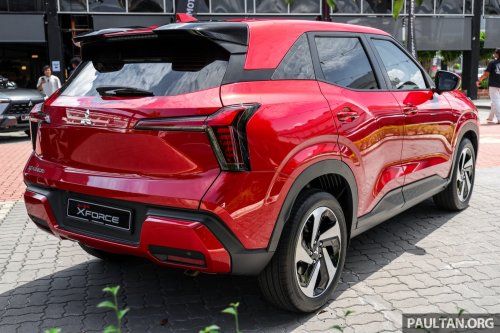 Mitsubishi, Mitsubishi Xforce bookings cross 1,000 units before April launch – RM5k rebate extended to next 1k buyers