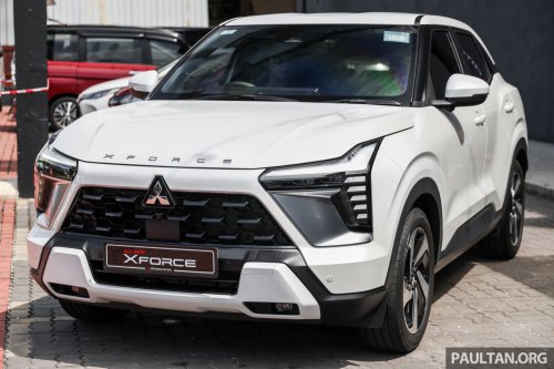 2026 Mitsubishi Xforce previewed in Malaysia – CKD; RM110k-RM120k est; 1.5L NA, CVT; launch in April
