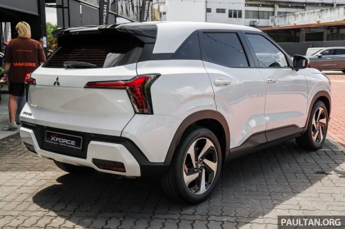 2026 Mitsubishi Xforce previewed in Malaysia – CKD; RM110k-RM120k est; 1.5L NA, CVT; launch in April