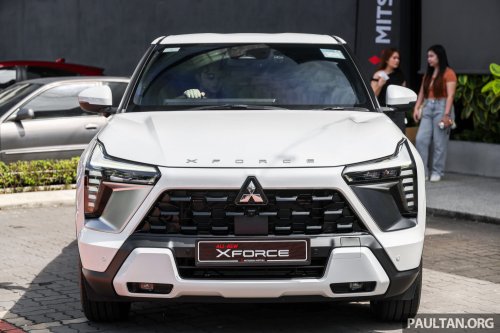 2026 Mitsubishi Xforce previewed in Malaysia – CKD; RM110k-RM120k est; 1.5L NA, CVT; launch in April