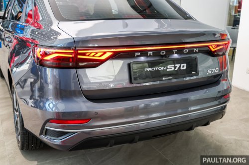 2026 Proton S70 facelift – new 1.5T i-GT 4-cyl, AACP, first look at the Flagship and Flagship X variants