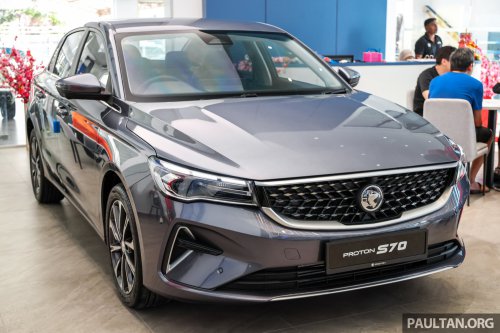 2026 Proton S70 facelift – new 1.5T i-GT 4-cyl, AACP, first look at the Flagship and Flagship X variants