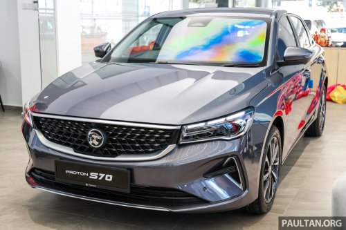 2026 Proton S70 facelift – new 1.5T i-GT 4-cyl, AACP, first look at the Flagship and Flagship X variants