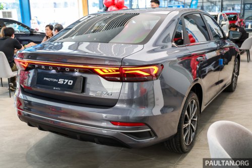 2026 Proton S70 facelift – new 1.5T i-GT 4-cyl, AACP, first look at the Flagship and Flagship X variants