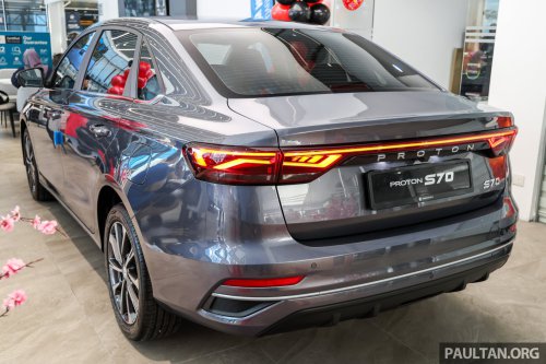 2026 Proton S70 facelift – new 1.5T i-GT 4-cyl, AACP, first look at the Flagship and Flagship X variants