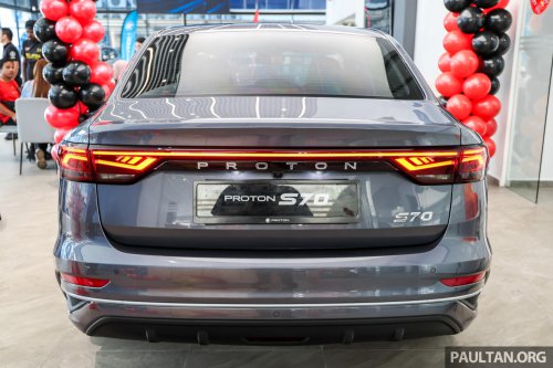 2026 Proton S70 facelift – new 1.5T i-GT 4-cyl, AACP, first look at the Flagship and Flagship X variants