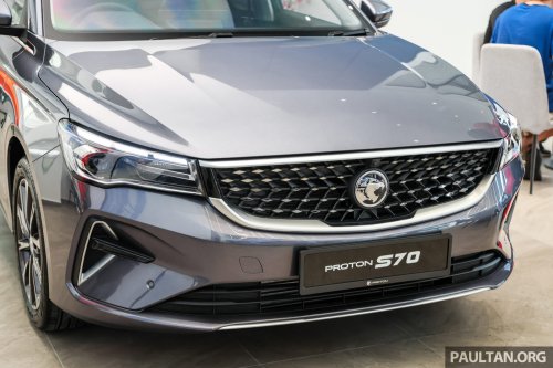 2026 Proton S70 facelift – new 1.5T i-GT 4-cyl, AACP, first look at the Flagship and Flagship X variants