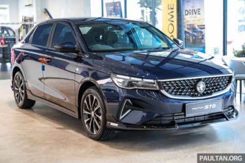 2026 Proton S70 facelift – new 1.5T i-GT 4-cyl, AACP, first look at the Flagship and Flagship X variants