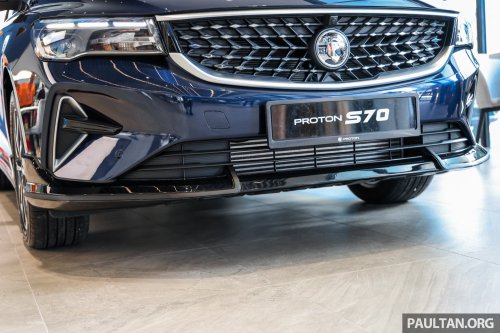2026 Proton S70 facelift – new 1.5T i-GT 4-cyl, AACP, first look at the Flagship and Flagship X variants