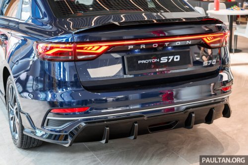 2026 Proton S70 facelift – new 1.5T i-GT 4-cyl, AACP, first look at the Flagship and Flagship X variants
