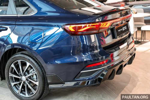 2026 Proton S70 facelift – new 1.5T i-GT 4-cyl, AACP, first look at the Flagship and Flagship X variants