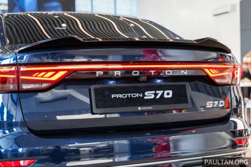 2026 Proton S70 MC1 – 2,254 units sold in March, highest since Feb 2024; outsold B-seg sedan rivals too