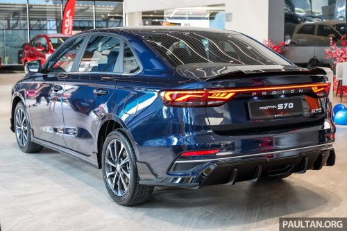 2026 Proton S70 facelift – new 1.5T i-GT 4-cyl, AACP, first look at the Flagship and Flagship X variants