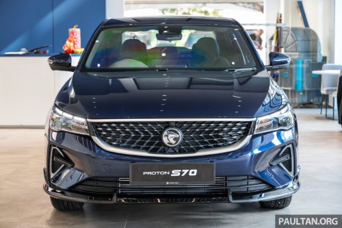 2026 Proton S70 facelift – new 1.5T i-GT 4-cyl, AACP, first look at the Flagship and Flagship X variants