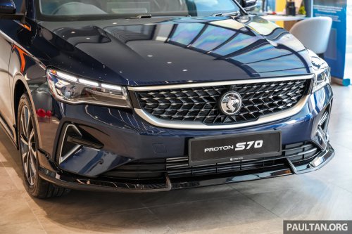 2026 Proton S70 facelift – new 1.5T i-GT 4-cyl, AACP, first look at the Flagship and Flagship X variants