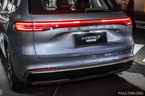 Proton eMas 7 PHEV gets 3.5k bookings in 1.5 months