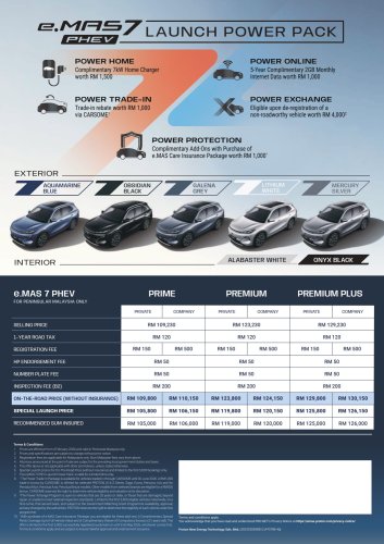 Proton, PHEV, 2026 Proton eMas 7 PHEV Prime – gallery of cheapest PHEV in Malaysia; up to 943 km WLTP; RM105,800