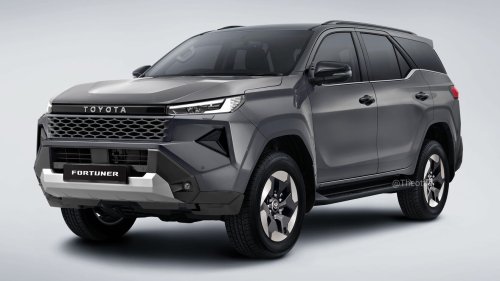 Toyota, Toyota Fortuner, Toyota Hilux, 2026 Toyota Fortuner spied – based on new Hilux, heavy facelift with carryover body structure