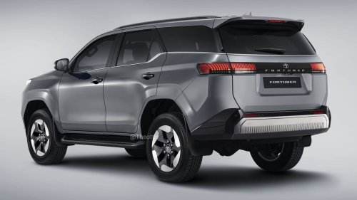 2026 Toyota Fortuner spied – based on new Hilux, heavy facelift with carryover body structure