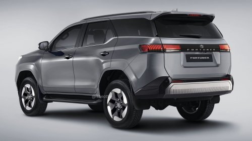 Toyota, Toyota Fortuner, Toyota Hilux, 2026 Toyota Fortuner spied – based on new Hilux, heavy facelift with carryover body structure