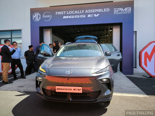 CKD MG S5 EV rolls off EPMB Melaka plant – extra 35 hp/100 Nm, Lux only, open for booking, RM120k est