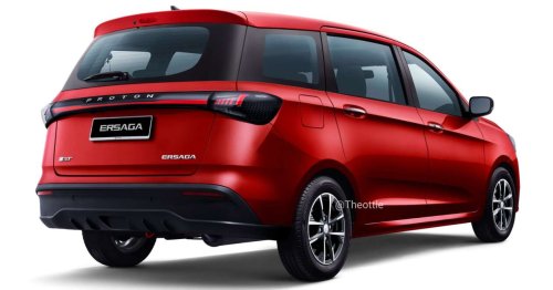 Proton, Proton Saga MPV rendered by Theophilus Chin – AMA platform-based people-mover shown with MC3 styling
