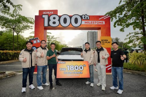 iCaur Malaysia has delivered over 1,800 vehicles since brand launch – introduces new official owners club