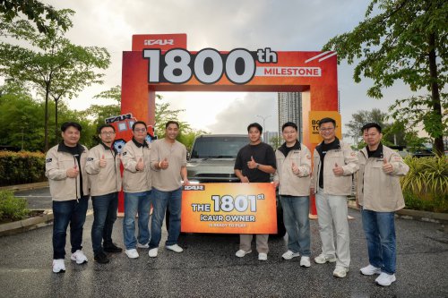 iCaur Malaysia has delivered over 1,800 vehicles since brand launch – introduces new official owners club